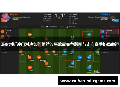 深度剖析冷门对决如何悄然改写欧冠竞争版图与走向赛季格局命运